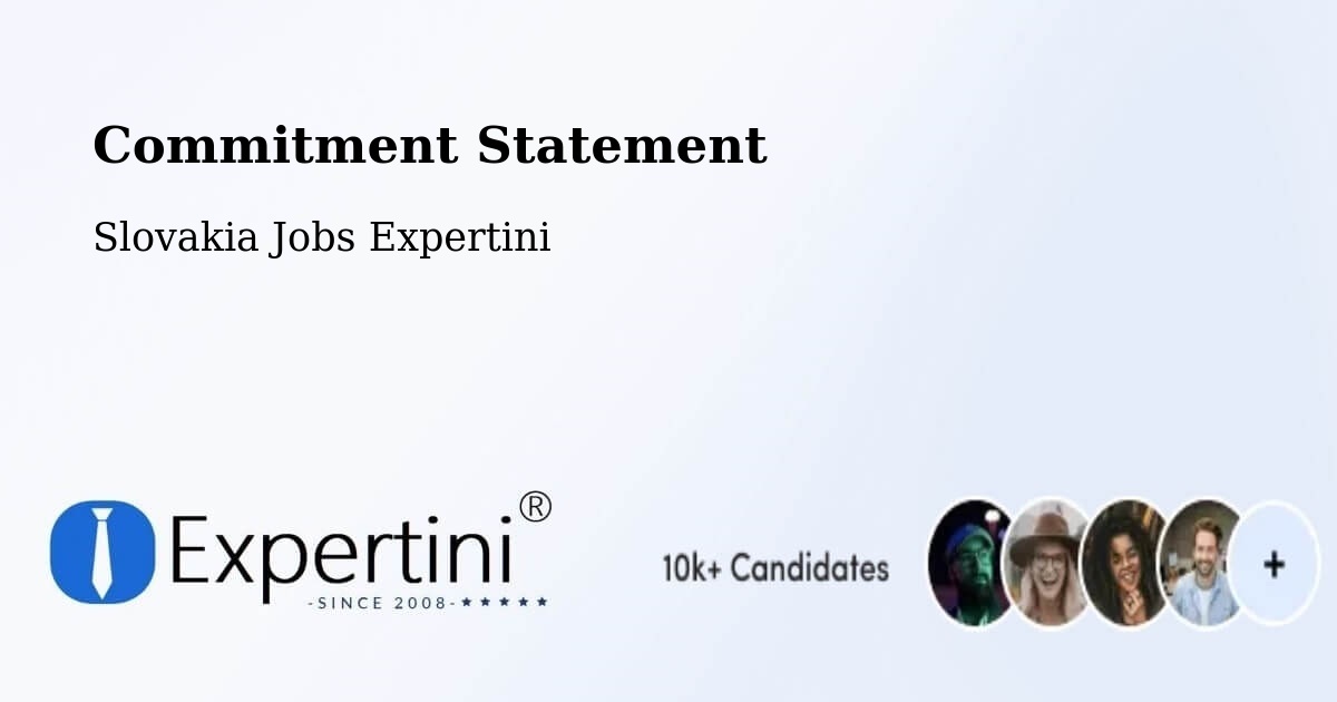 Corporate Commitment – Čachtice - Slovakia Jobs Expertini